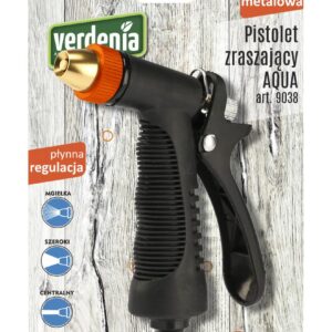 Pistolet zraszający metalowy 3 funkcje - Verdenia