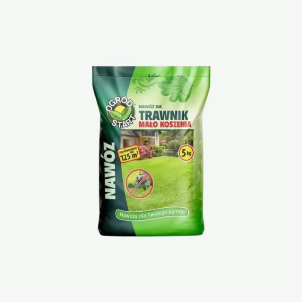 Nawóz na trawnik mało koszenia Ogród Start 5 kg