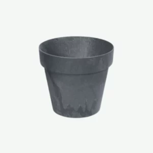 Doniczka/osłonka Cube Beton Effect antracyt 17 cm x 15 cm