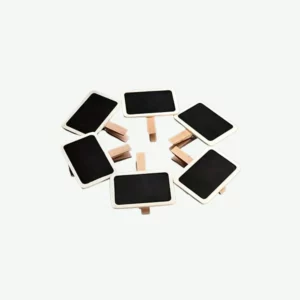 Mini tabliczki na klamerkę do nazw roślin 6 szt.