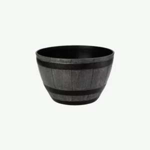 Donica Barrel 40 cm szary Verdenia