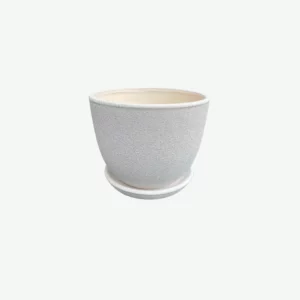 Doniczka ceramiczna 13 cm biały