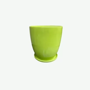 Doniczka ceramiczna 24 cm zielony