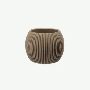 Osłonka Coral kula 9 cm brąz Verdenia