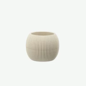 Osłonka Coral kula 9 cm krem Verdenia