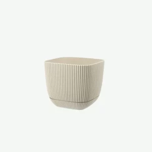 Osłonka Coral kwadrat 19x19 cm krem Verdenia