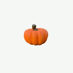 Gipsowa dynia ręcznie robiona mała